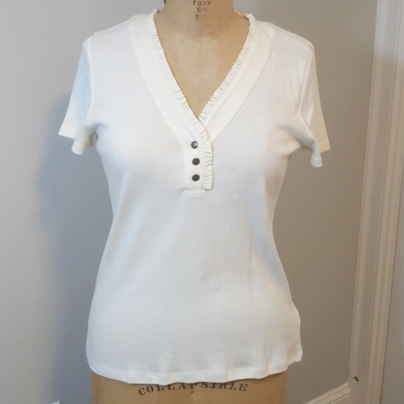 Lauren Ralph Lauren L Short Sleeve T-shirt - Picture 1 of 5